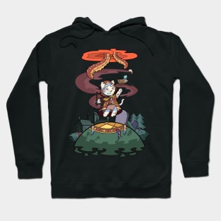 invocation of the wizard cat Hoodie